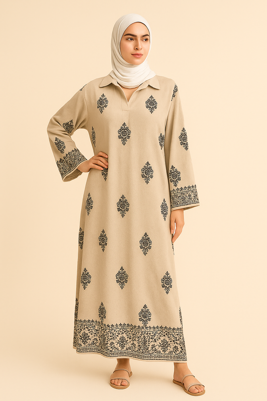 Yasmin Embroidered Dress