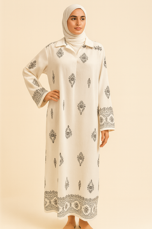 Zayna Embroidered Dress