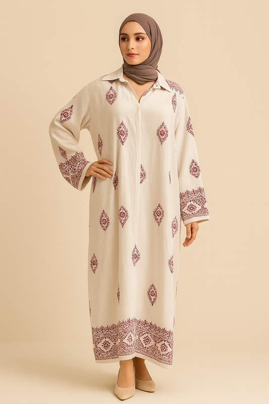 Layla Embroidered Dress